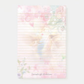 Hemelse Engelen bekleed met monogram Post-it® Notes (Voorkant)