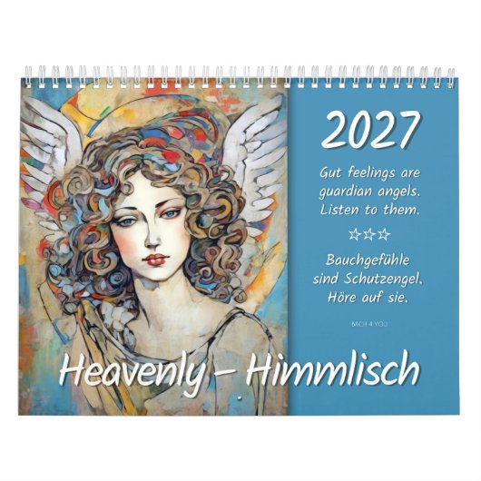 Hemelse Engelen – Himmlische Engel 2027 Kalender (Hoes)
