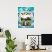 Hemelse Engelen Viering Van Het Leven Foto Poster (Thuiskantoor)