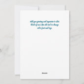 Hemelse engelenmuzikanten kerstkaart (Achterkant)