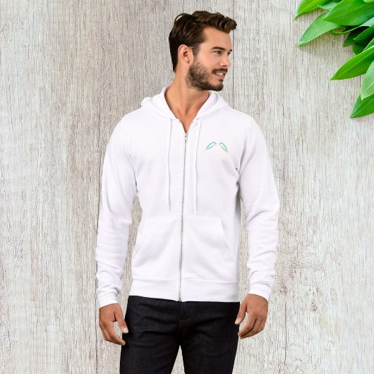 Hemelse engelenvleugels met sprankelende sterren hoodie