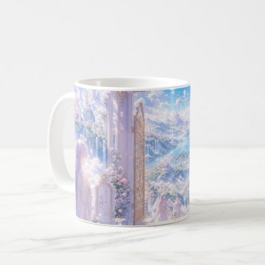 Hemelse Engeltuin Fantasy Mok (Voorkant links)