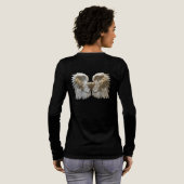 Hemelse Engelvleugel Tri-Blend Shirt (Achterkant)