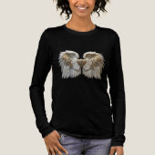 Hemelse Engelvleugel Tri-Blend Shirt (Voorkant)