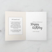 Hemelse Fantasie Zodiac symbool Vissen Verjaardag Kaart (Binnen)