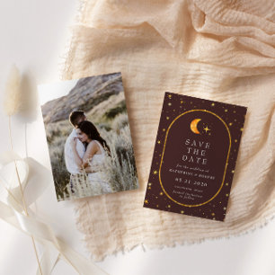 hemelse foto bewaar de datum kaart