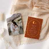 hemelse foto bewaar de datum kaart