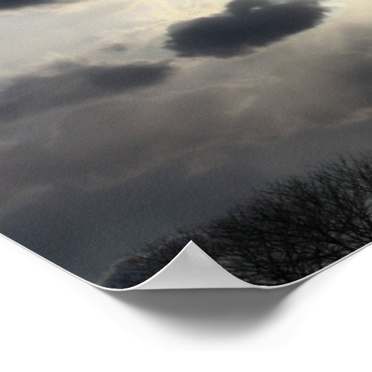 Hemelse foto poster (Hoek)