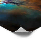 Hemelse Fotolagune-nevel 8x10 Poster (Hoek)