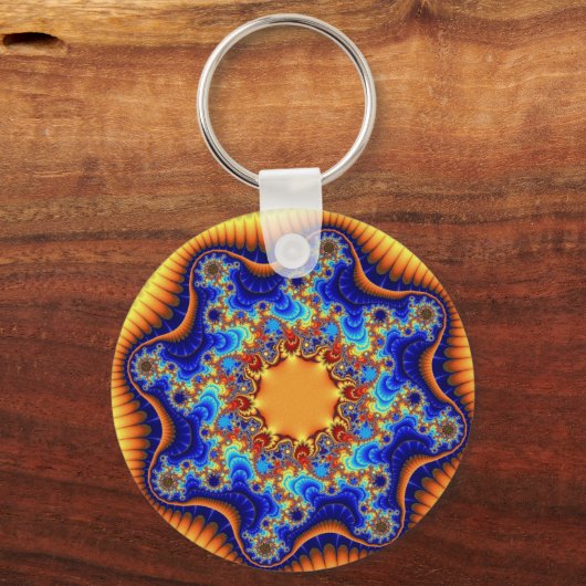 Hemelse Fractalscope Sleutelhanger (Voorkant)