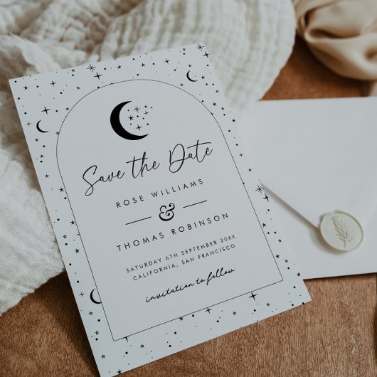 Hemelse Gebogen Bewaar De Datum Save The Date