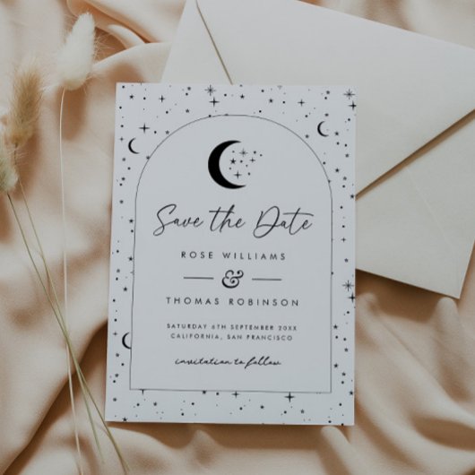 Hemelse Gebogen Bewaar De Datum Save The Date