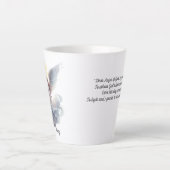 hemelse geest-engel latte mok (Voorkant)