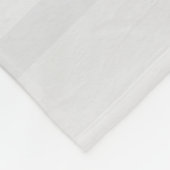 Hemelse Geleerde Wit en Goud Accent Dekbed Fleece Deken (Hoek)