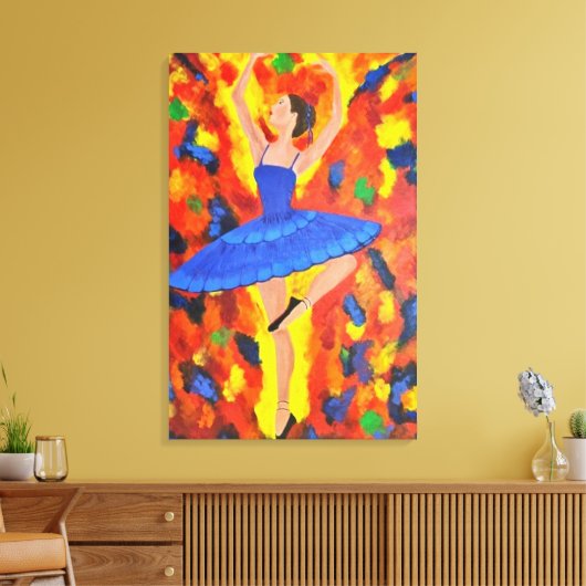 Hemelse Genade Canvas Afdruk (Insitu (Woonkamer))
