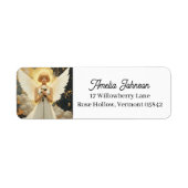Hemelse Genade | Pretty Angel and Rose Etiket (Voorkant)