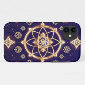 Hemelse Geometrie van Licht — Heilig Patroon Case-Mate iPhone Case (Achterkant (horizontaal))