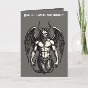 Hemelse Getijde Crocell Duivel Illustratie Kaart