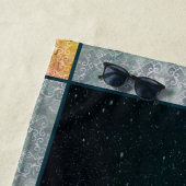 Hemelse Godin Boodschapper met Tarotkaarten Strandlaken (In situ)