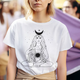 Hemelse Godin Helende Energie T-shirt
