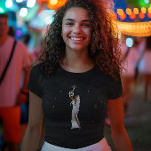 Hemelse Godin Slangenvrouw T-shirt
