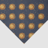Hemelse Goud Zon Patroon (1) Tissuepapier (Detail)