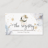 Hemelse Gouden Manen Sterren Enclosure Kaart (Voorkant)