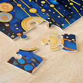 Hemelse Gouden Melkweg Puzzel (Zijkant)