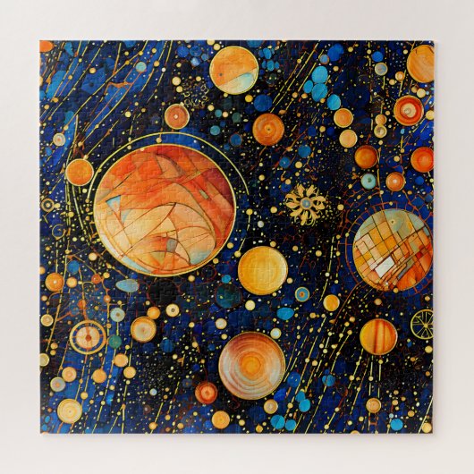 Hemelse Gouden Melkweg Puzzel (Horizontaal)