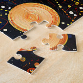 Hemelse Gouden Melkweg Puzzel (Zijkant)