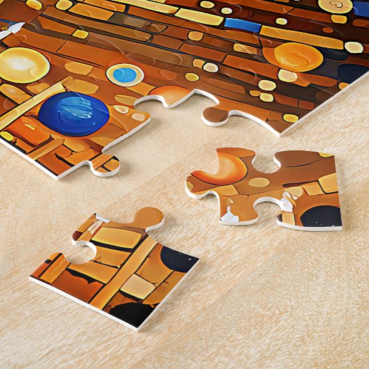 Hemelse Gouden Melkweg Puzzel (Zijkant)