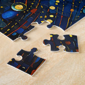 Hemelse Gouden Melkweg Puzzel (Zijkant)