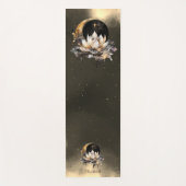 Hemelse Gouden Zon, Maan Lotus Nachtlucht Yogamat (Voorkant)
