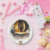 Hemelse grillen: hemelse ballon Baby shower Papieren Bordje (Feest)