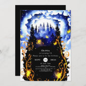 Hemelse grillige Woodland Verjaardag Kaart (Voorkant / Achterkant)