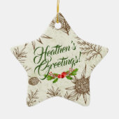 Hemelse groeten Atheïstisch Ornament (Voorkant)