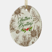 Hemelse groeten Atheïstisch Ornament (Rechts)