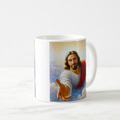Hemelse Hand Jezus Koffiemok (Voorkant rechts)