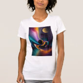Hemelse Harmonie | Abstracte Droomwereld T-shirt (Voorkant)