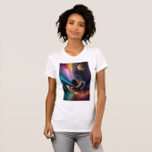 Hemelse Harmonie | Abstracte Droomwereld T-shirt (Voorkant volledig)