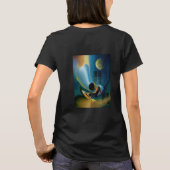 Hemelse Harmonie | Abstracte Droomwereld T-shirt (Achterkant)