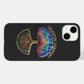 Hemelse Harmonie Boom | Cosmische Meditatie Mandal Case-Mate iPhone Case (Achterkant (horizontaal))