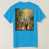 Hemelse Harmonie: De Goddelijke Reünie van Rama, S T-shirt (Design achterkant)