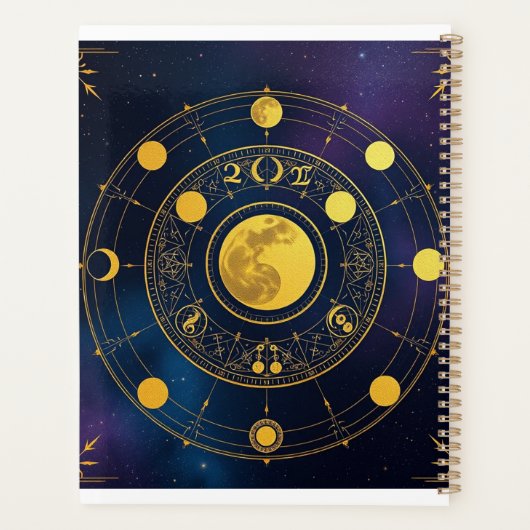 Hemelse Harmonie: De Zodiac Planner (Achterkant)