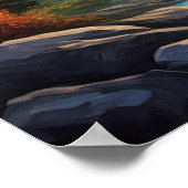 Hemelse Harmonie, een adembenemende sterrenhemel Poster (Hoek)