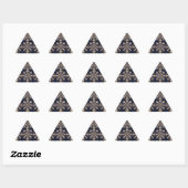 Hemelse Harmonie – Het Licht Binnen het Raster Sticker (Vel)