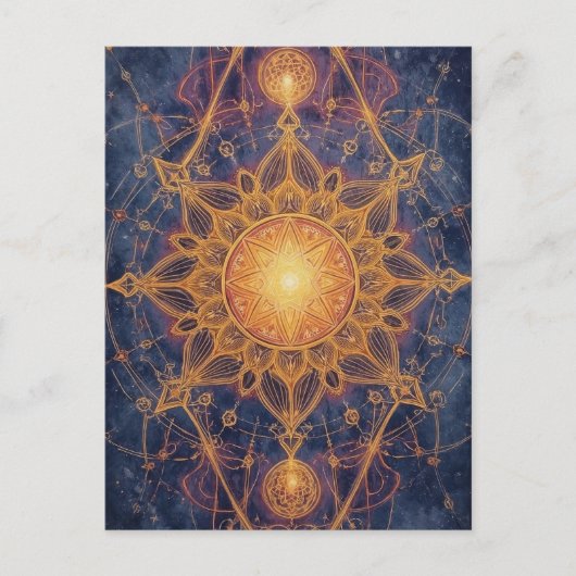 Hemelse Harmonie – Portaal van het Heilige Licht Briefkaart (Voorkant)