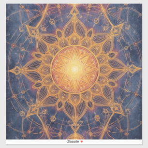 Hemelse Harmonie – Portaal van het Heilige Licht Sticker