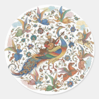 Hemelse Harmonie Ronde Sticker
