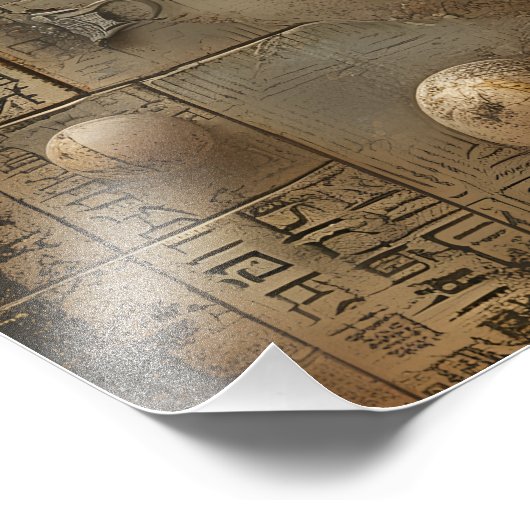 Hemelse Harmonie - Steampunk Angelic Foto Afdruk (Hoek)